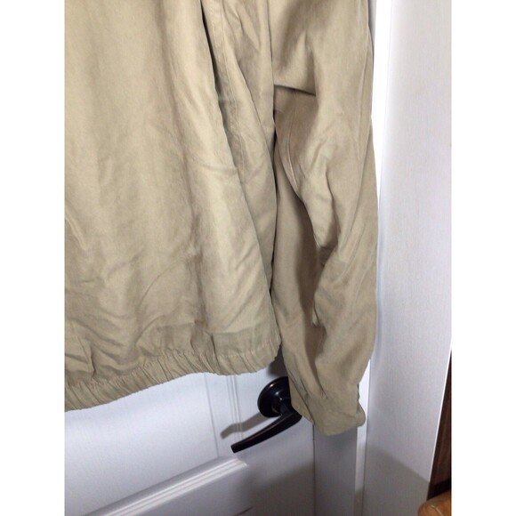 Vintage Dockers Stain Defender Windbreaker Bomber Jacket XL Men - Picture 15 of 16